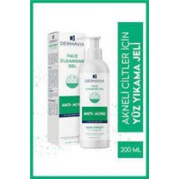 Dermavia Akne Karşıtı 200 ml Yüz Yıkama Jeli