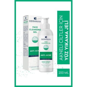 Dermavia Akne Karşıtı 200 ml Yüz Yıkama Jeli