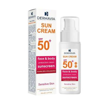Dermavia SPF50+ 100 ml Hassas Ciltler Güneş Kremi