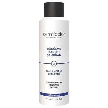 Dermfactor Dökülme Karşıtı Yağlı Saçlar 400 ml Şampuan