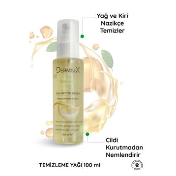 Derminix 100 ml Yüz Temizleme Yağı