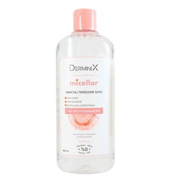 Derminix 400 ml Micellar Makyaj Temizleme Suyu