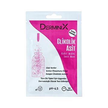Derminix Glikolik Asit Kağıt Maske