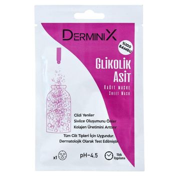 Derminix Glikolik Asit Kağıt Maske