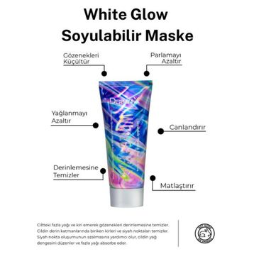 Derminix White Glow Soyulabilir 100 ml Maske