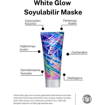 Derminix White Glow Soyulabilir 100 ml Maske