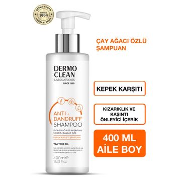 Dermo Clean 400 ml Çay Ağacı Yağı Özlü Şampuan