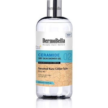 Dermobella Seramid Kuru Ciltler İçin 500 ml Duş Jeli