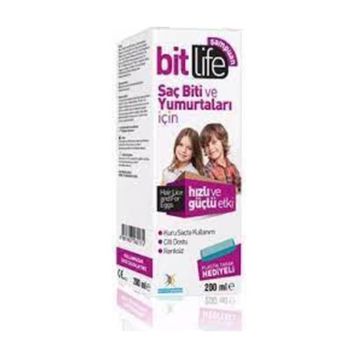 Dermoes Bit Life 200 ml Hızlı ve Güçlü Etki İçin Bit Şampuanı