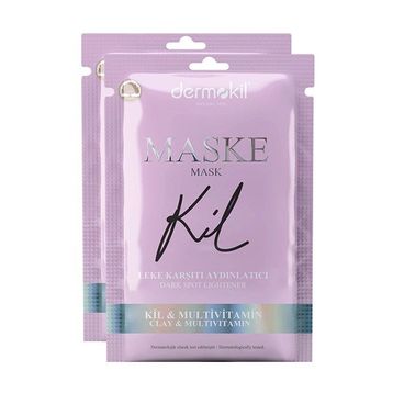Dermokil 2x15 ml Leke Karşıtı Aydınlatıcı Yüz Maskesi