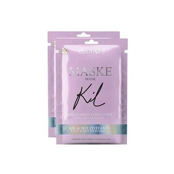 Dermokil 2x15 ml Leke Karşıtı Aydınlatıcı Yüz Maskesi