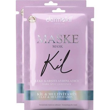 Dermokil 2x15 ml Leke Karşıtı Aydınlatıcı Yüz Maskesi