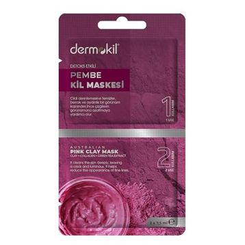 Dermokil 2x7.5 ml Pembe Kil Maskesi