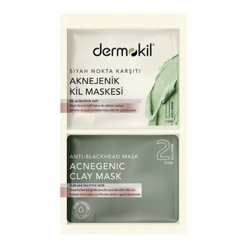 Dermokil 2x7.5 ml Siyah Nokta Karşıtı Kil Maskesi