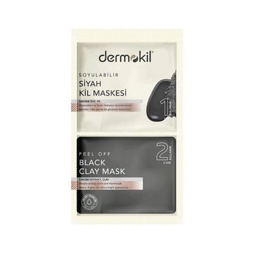 Dermokil 2x7.5 ml Soyulabilir Siyah Kil Maskesi