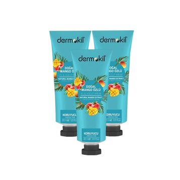 Dermokil 3x30 ML Doğal Mango Özlü El ve Vücut Kremi