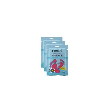 Dermokil 3x30 ml Peeling Etkili Soyulabilir Ayak Maskesi
