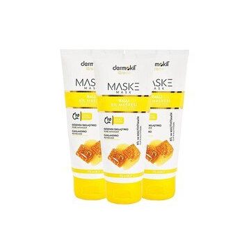 Dermokil 3x75 ml Ballı Kil Maskesi