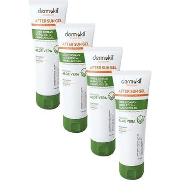 Dermokil 4x100 ml Güneş Sonrası Serinletici ve Rahatlatıcı Jel