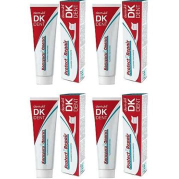 Dermokil 4x100 ml Koruyucu Onarıcı Florürlü Diş Macunu