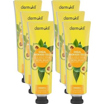 Dermokil Avokado Yağlı 6x75 ml Krem