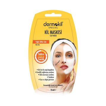 Dermokil Bal Özlü Yağlı Ciltler 15 ml Kil Maske
