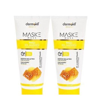 Dermokil Ballı Sıkılaştırıcı Canlandırıcı 2x75 ml Kil Maskesi