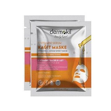Dermokil C Vitamini 2x23 gr Serum Kağıt Maske