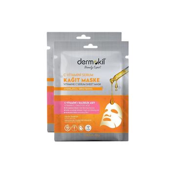 Dermokil C Vitamini 2x23 gr Serum Kağıt Maske