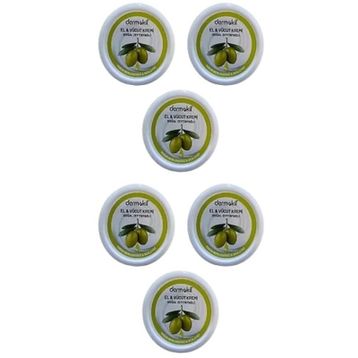 Dermokil Doğal Zeytinyağlı 6x220 ml El Kremi