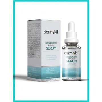 Dermokil Exfoliating AHA+BHA Niacinamide 30 ml Cilt Serumu