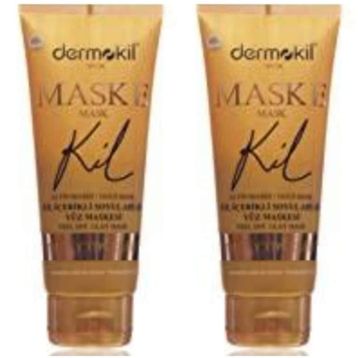 Dermokil Gold 2x75 ml Kil İçerikli Soyulabilir Yüz Maskesi
