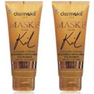 Dermokil Gold 2x75 ml Kil İçerikli Soyulabilir Yüz Maskesi