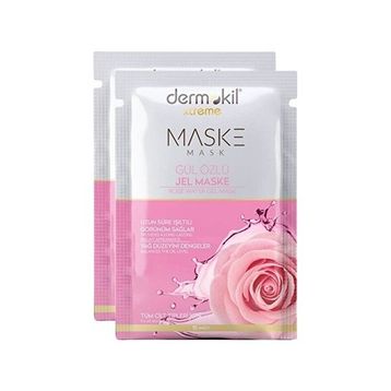 Dermokil Gül Özlü 2x15 ml Jel Yüz Maskesi