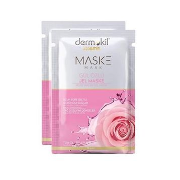 Dermokil Gül Özlü 2x15 ml Jel Yüz Maskesi
