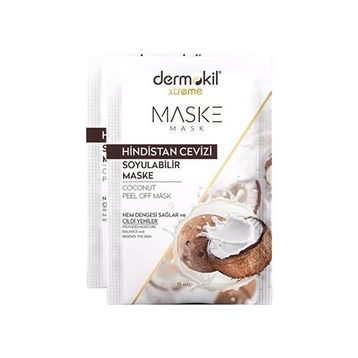 Dermokil Hindistan Cevizi 2x15 ml Soyulabilir Yüz Maskesi