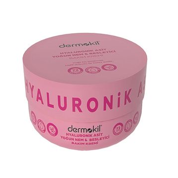 Dermokil Hyaluronik Asit 250 ml Yoğun Nem ve Besleyici Bakım Kremi