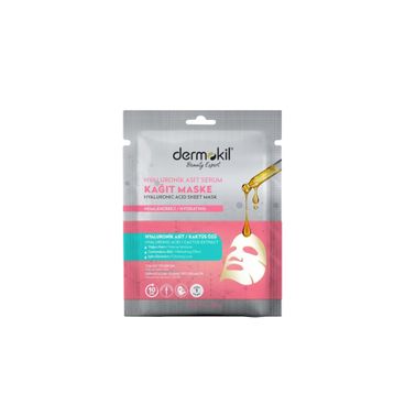 Dermokil Hyaluronik Asit Serum 28 gr Kağıt Maske