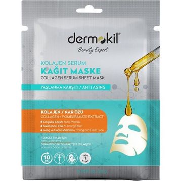 Dermokil Kolajen İçerikli Kağıt Serum Maske