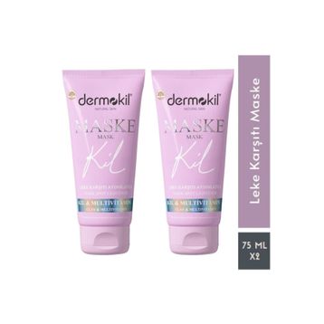 Dermokil Leke Karşıtı Aydınlatıcı 2x7.5 ml Maske