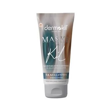 Dermokil Natural Skin Yağlı Ciltler 75 ml için Arındırıcı Maske