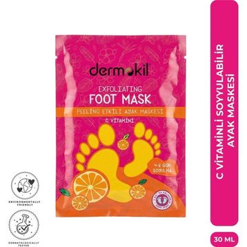 Dermokil Peeling Etkili 30 ml Ayak Maskesi