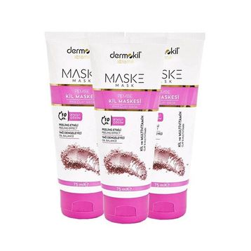 Dermokil Pembe 3x75 ml Kil Maske