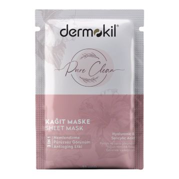 Dermokil Pure 23 ml Kağıt Yüz Maskesi