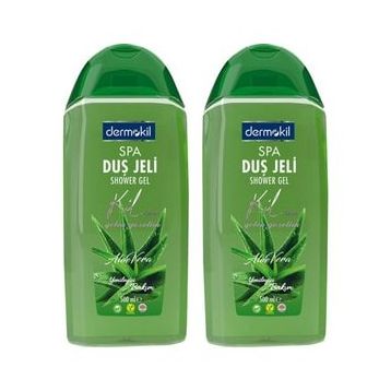 Dermokil Spa Aloe Vera 500 ml 2 Adet Duş Jeli