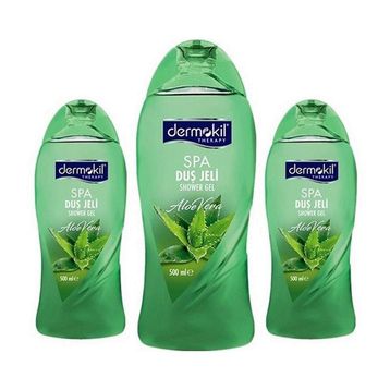 Dermokil Therapy Aloe Vera 500 ml 3'lü Duş Jeli