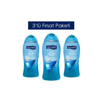 Dermokil Therapy Okyanus Esintisi 500 ml 3'lü Duş Jeli