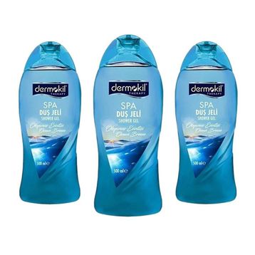 Dermokil Therapy Okyanus Esintisi 500 ml 3'lü Duş Jeli
