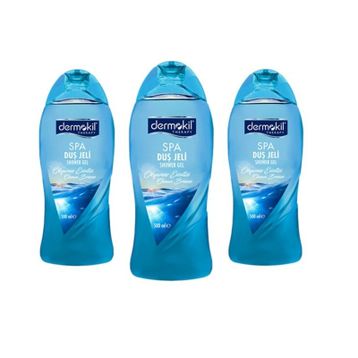 Dermokil Therapy Okyanus Esintisi 500 ml 3'lü Duş Jeli