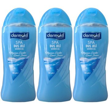Dermokil Therapy Okyanus Esintisi 500 ml 3'lü Duş Jeli